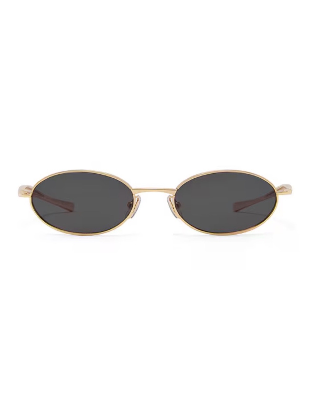 Banbe Revolve The Cruz Sunglasses in Gold & Smoke NWT (Case Flawed)
